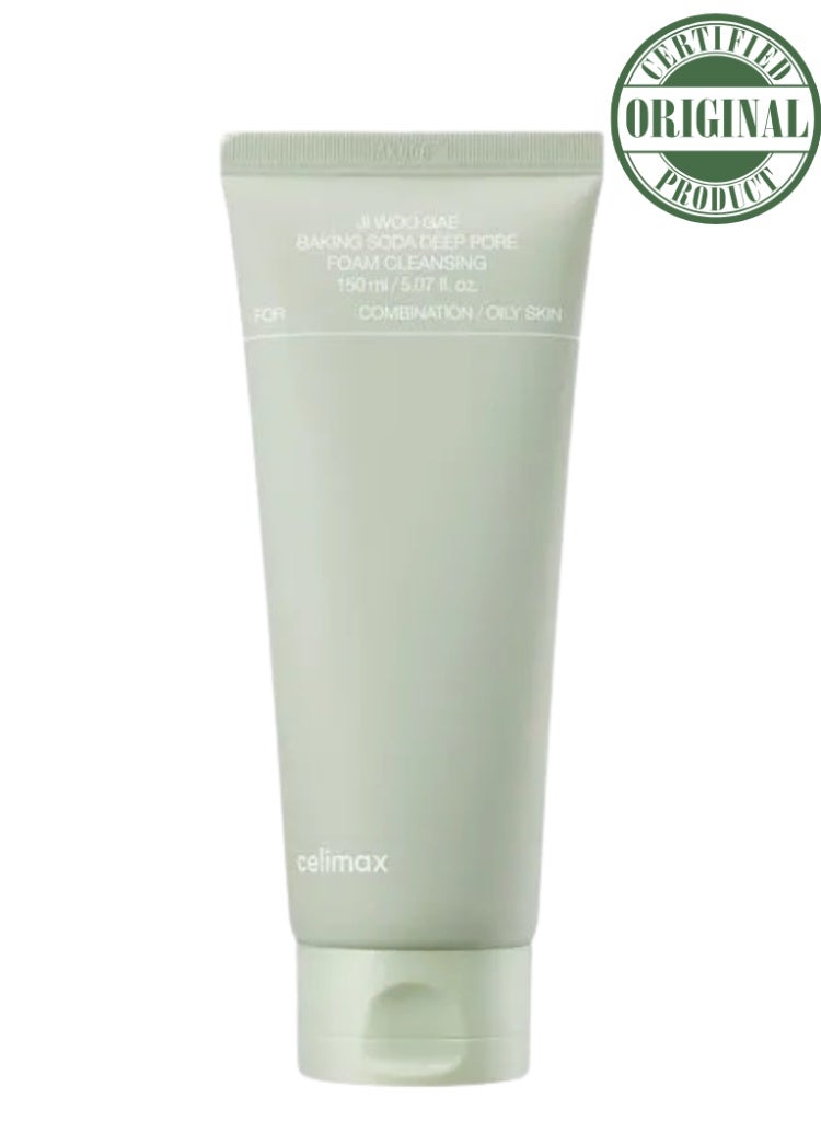 سيليماكس منظف سيليماكس جيووغي بيكنغ سودا فوم | تنظيف عميق للمسام وإزالة الدهون والشوائب - Image 1