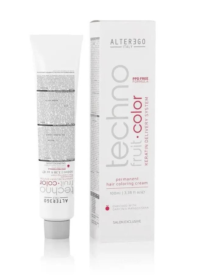 Alter Ego Italy Technofruit Hair Color 7.72 Brown Iris 100 Ml  - Image 1