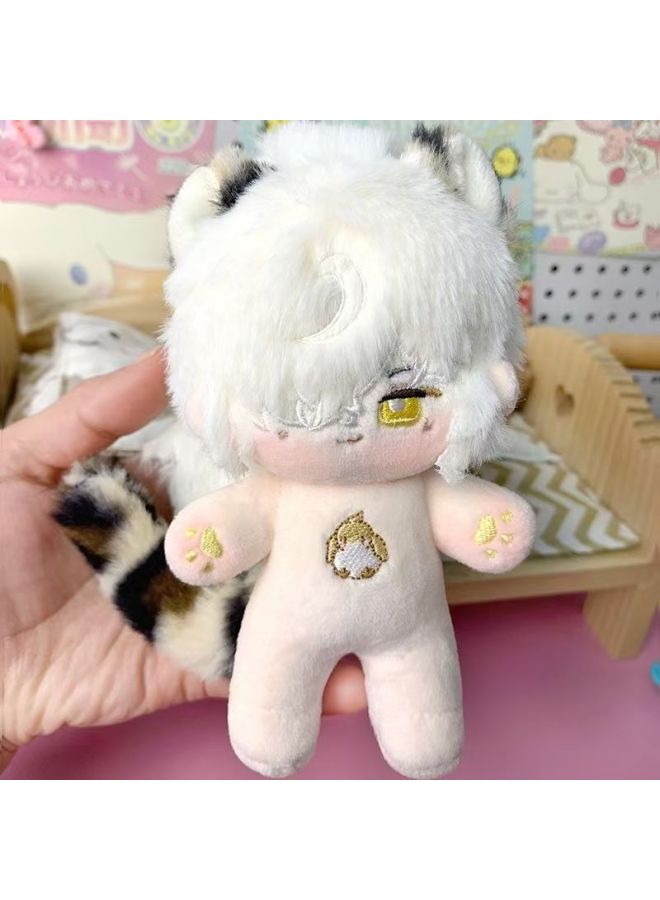 Collapse Star Dome Railway Attribute Jing Yuan 10cm Cotton Doll Secondary Plush Doll Game Surrounding-Specifications:10cm-Color:Star Dome Railway Jingyuan (with Bones)