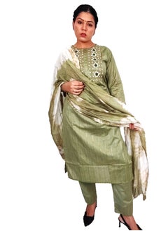 PRIYA’S PANACHE PRIYA’S PANACHE Women Kurti with Dupatta and Palazzo Set | Ladies Top Kurta Kameez Salwar Suit Bottom Pant | Ethnic Indian Pakistani Party Dress | Traditional Festival Ready to Wear  - Image 3