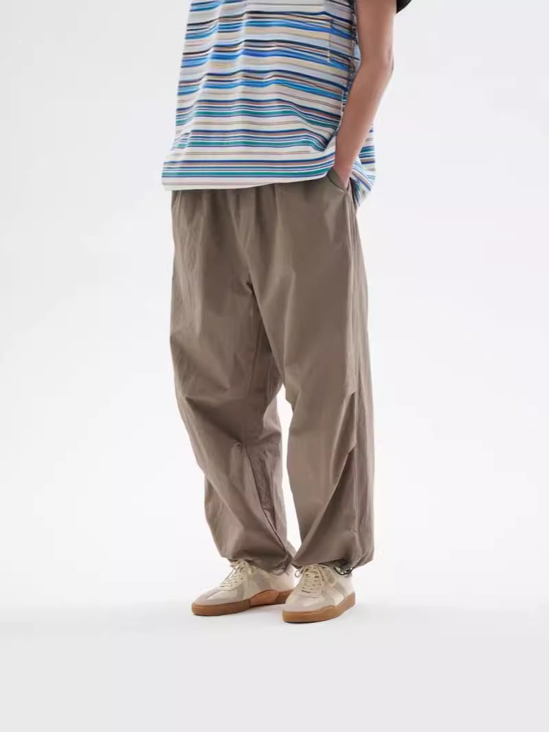 Quick-Drying Casual Pants Men'S And Women'S Summer Thin Trendy Brand Loose Straight-Leg Paratrooper Pants Sports Wide-Leg Leg-Toe Casual Pants - Image 3