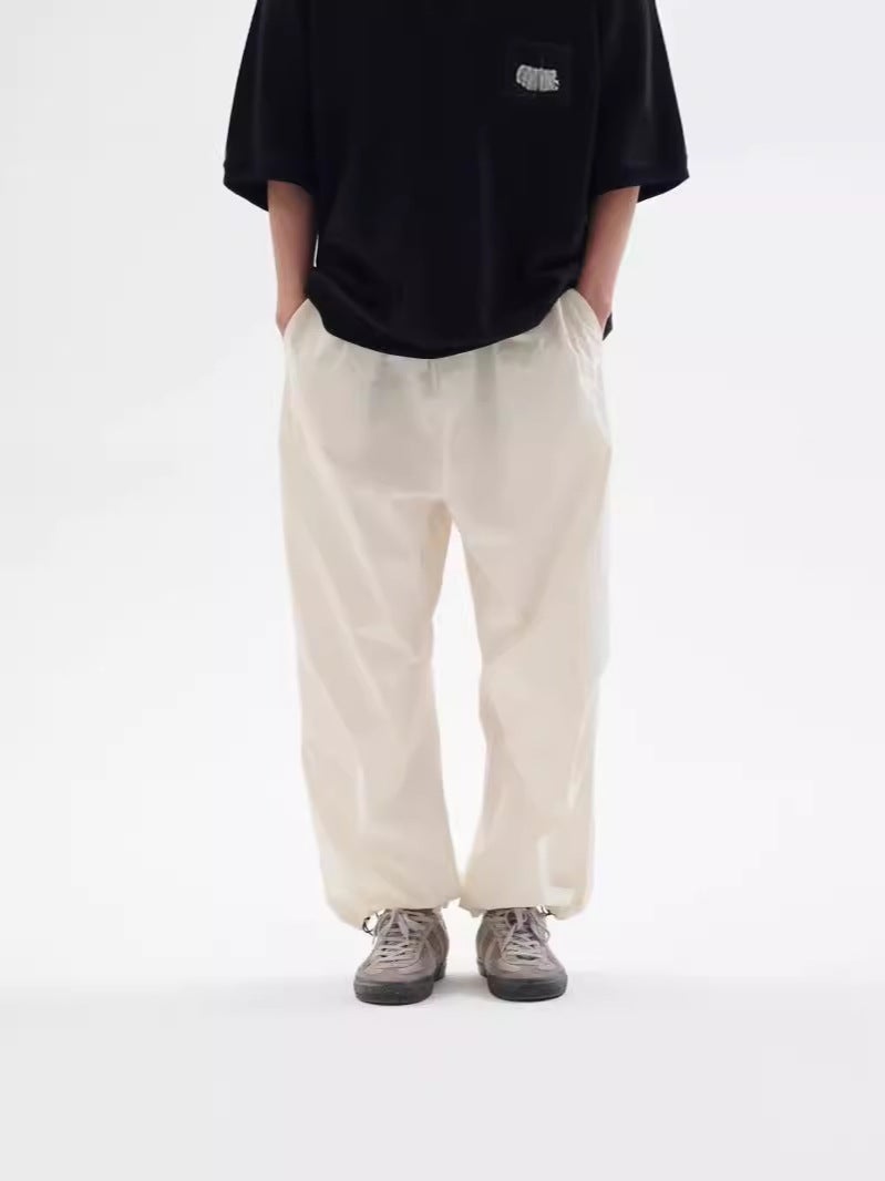 Quick-Drying Casual Pants Men'S And Women'S Summer Thin Trendy Brand Loose Straight-Leg Paratrooper Pants Sports Wide-Leg Leg-Toe Casual Pants - Image 2