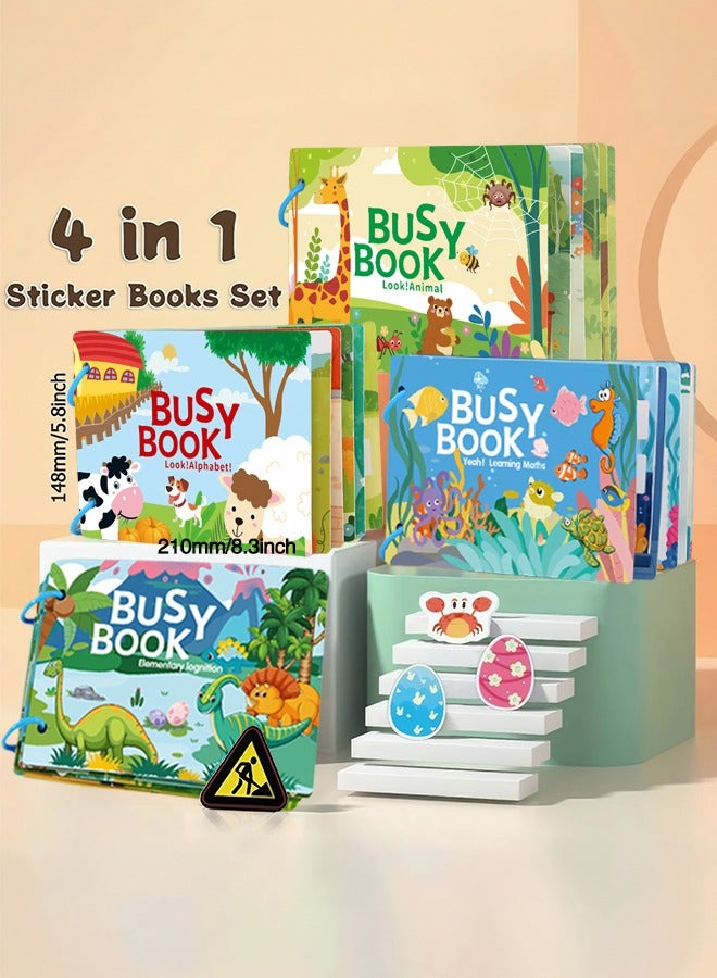 0TO1 TECH Busy Book for Toddlers,Kids Early Educational Learning Book Busy Book Sensory,Learning Ability for Children Educational Preschool Book for 3 4 5 6 Year Old Boys and Girls - Image 5