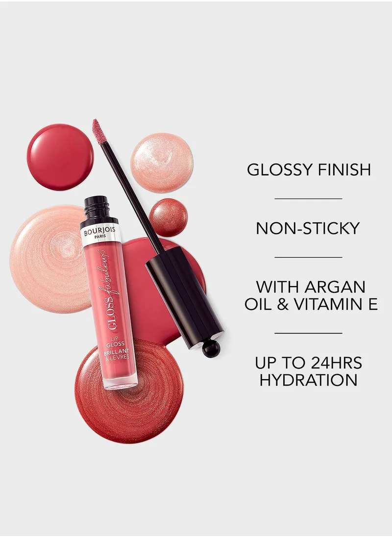 BOURJOIS PARIS Gloss Fabuleux Lip Gloss - 06 - Cream Comes True, 3.5ml