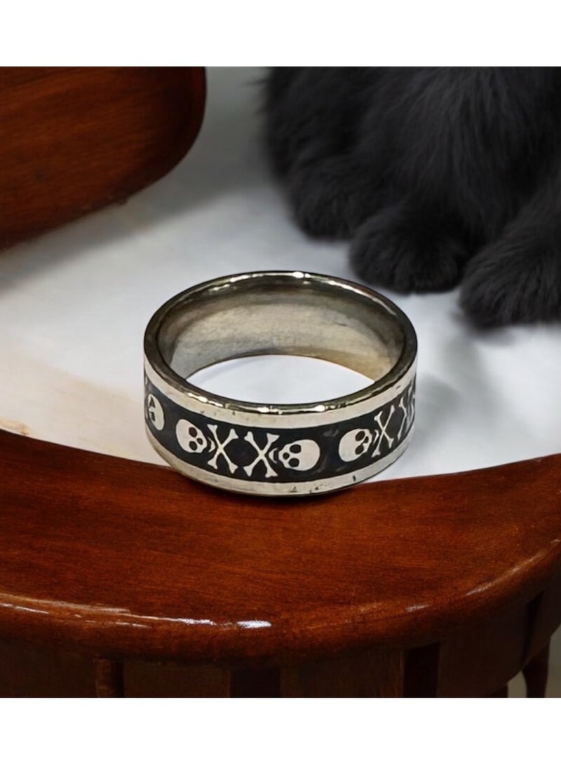 جوليري إيفريداي خاتم رجالي مصنوع من التيتانيوم ستيل المقاوم للصدأ مقاس 9 - Image 1