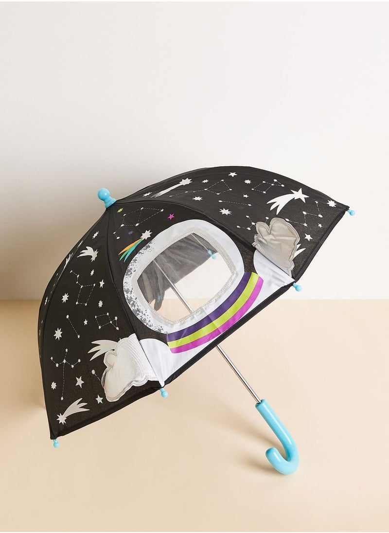 Floss & Rock - 3D Space Colour Changing Umbrella - Image 1