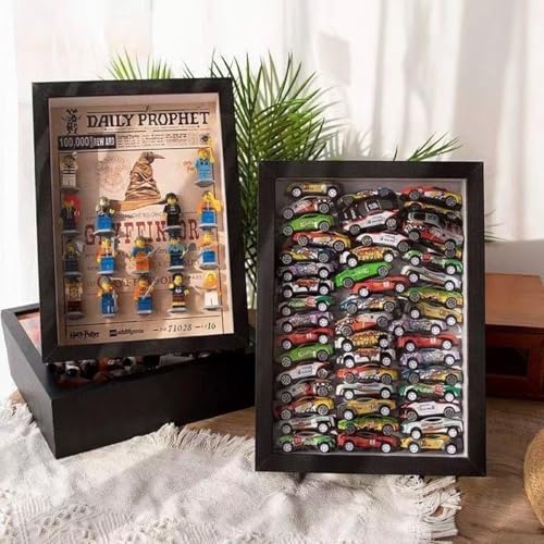 WINBOB Shadow Box Display Case Frame, 4 x 6 inches, Memory Case for Photos, Medals, Crafts, Black (Black, 4x6) - Image 4