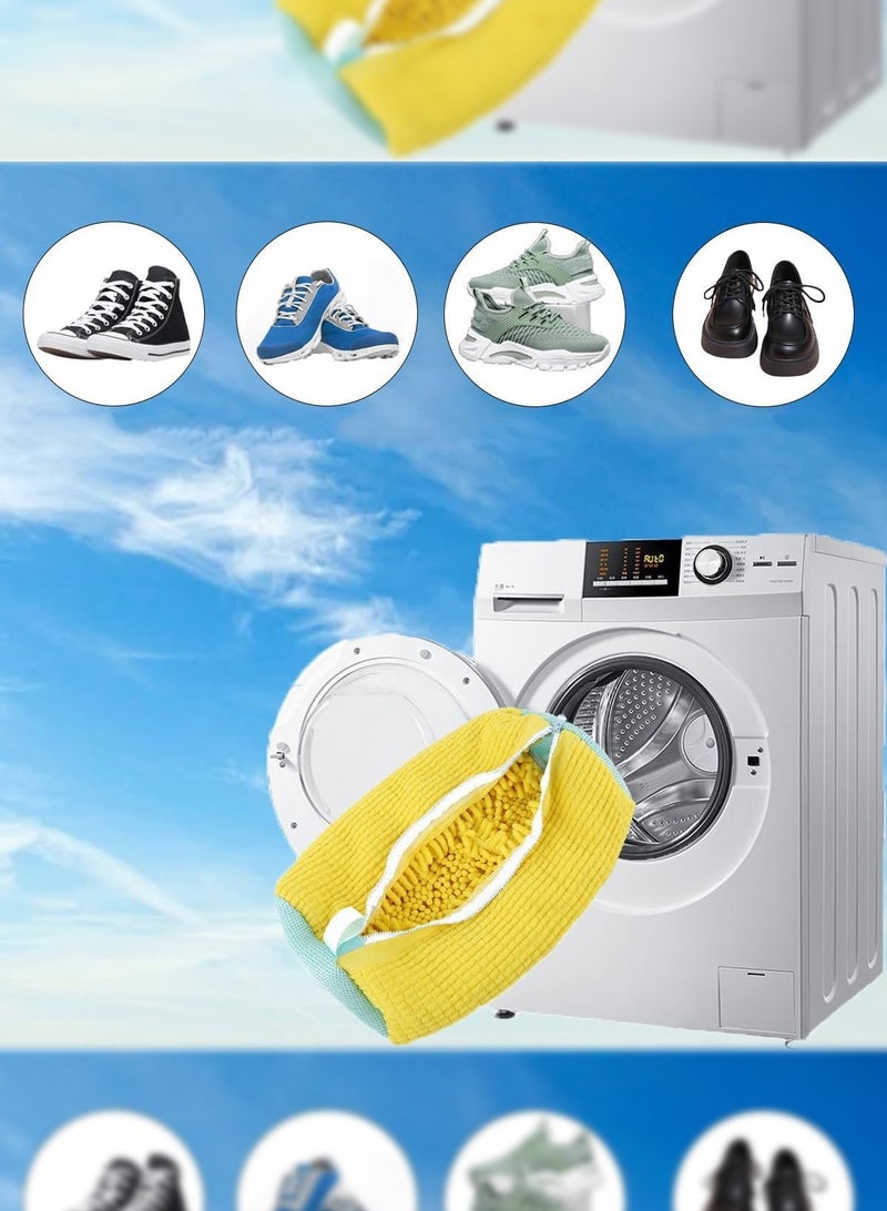 Haidue 2 Pcs Portable Shoe Care Bag Shoe Bag Washing Machine  Deep Cleaning Shoe Bag  Reusable Shoe Washing Bag For All Shoe Types And Sizes - Image 2