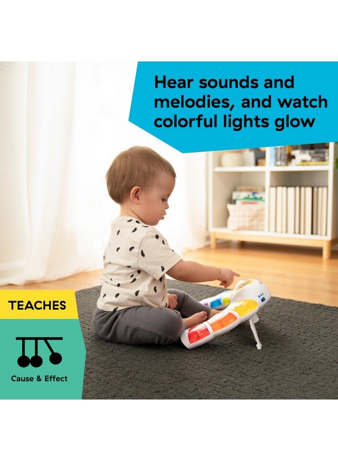 Baby Einstein Glow & Discover Light Bar Musical Activity Station and Tummy Time Toy, Montessori Cause and Effect Early Learning for 3-36 months - Image 5
