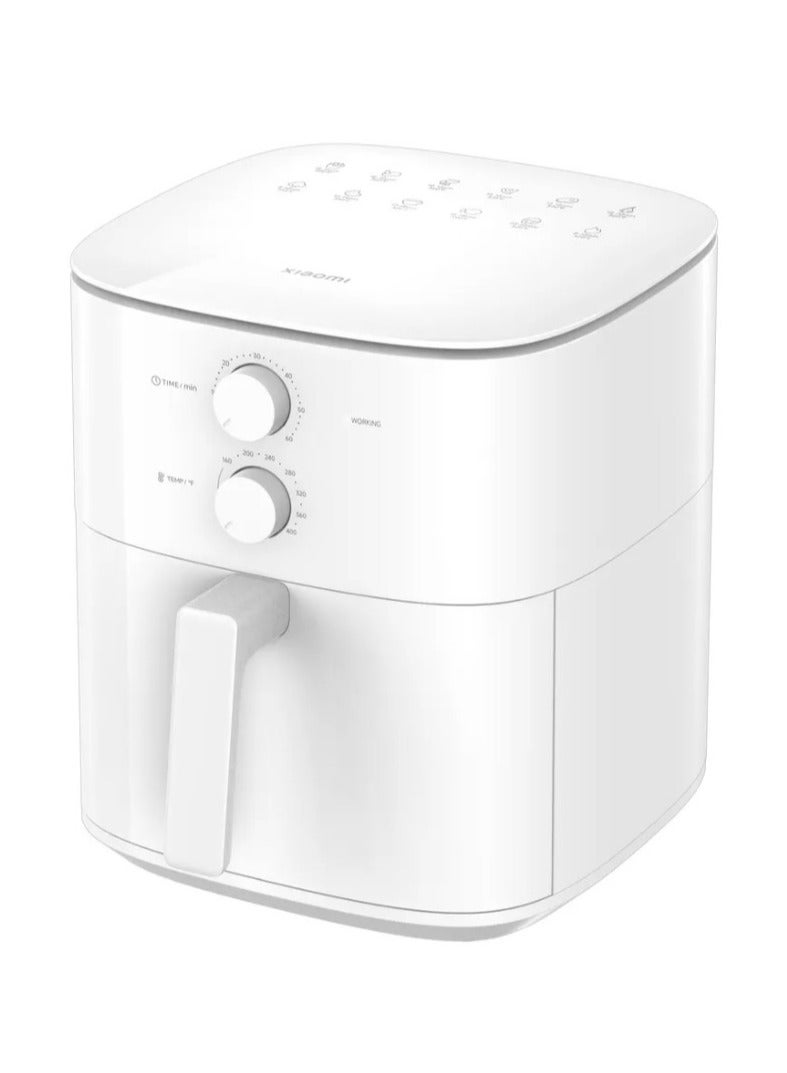 Xiaomi Air Fryer Essential 6L | Flip-Free Cooking | 360° Heated Air Circulation | 1550W High Power | 80–200°C Wide-Range Temperature Control 6 L 1550 W MAF13 White - Image 2