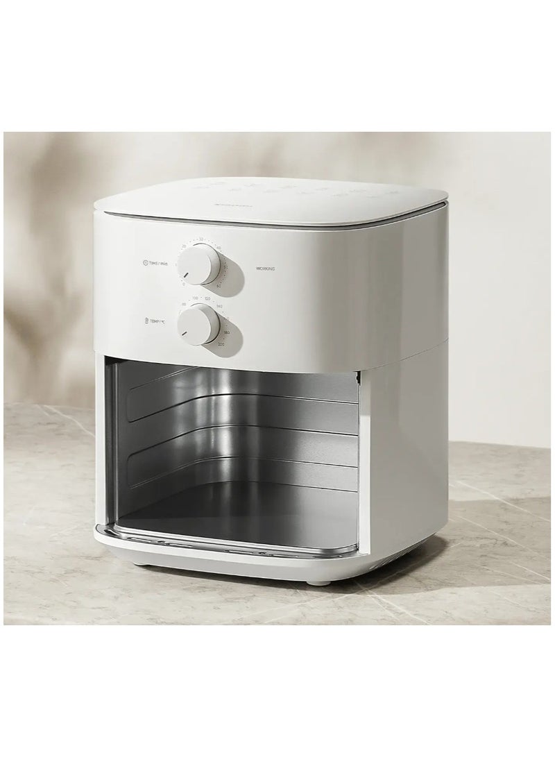 Xiaomi Air Fryer Essential 6L | Flip-Free Cooking | 360° Heated Air Circulation | 1550W High Power | 80–200°C Wide-Range Temperature Control 6 L 1550 W MAF13 White - Image 5
