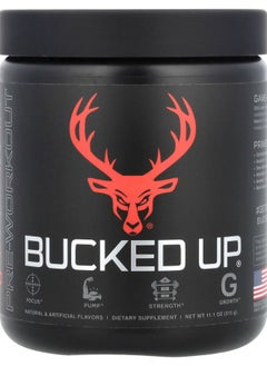 Bucked Up PreWorkout Red Raspberry 11.1 oz (315 g) 