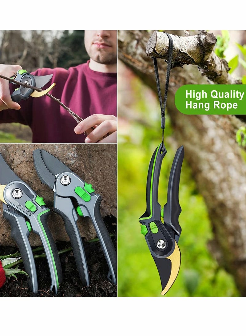 Heavy-Duty Rust-Proof Garden Pruners - Durable Gardening Scissors for Effortless Trimming and Pruning Tasks - Image 5