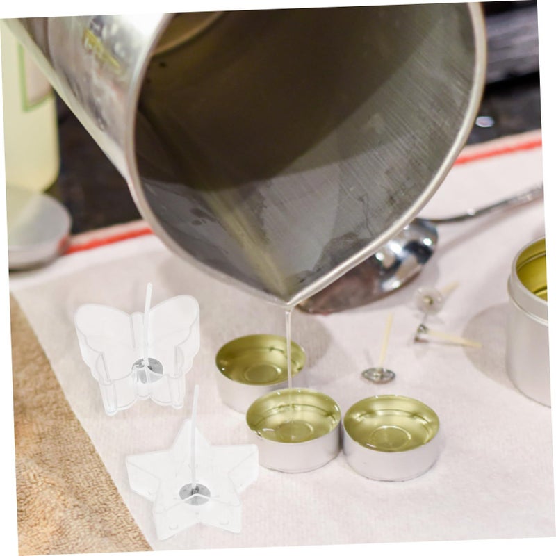 Clear Plastic Candle Jars With Replaceable Wicks For DIY Jewelry Making - Image 5