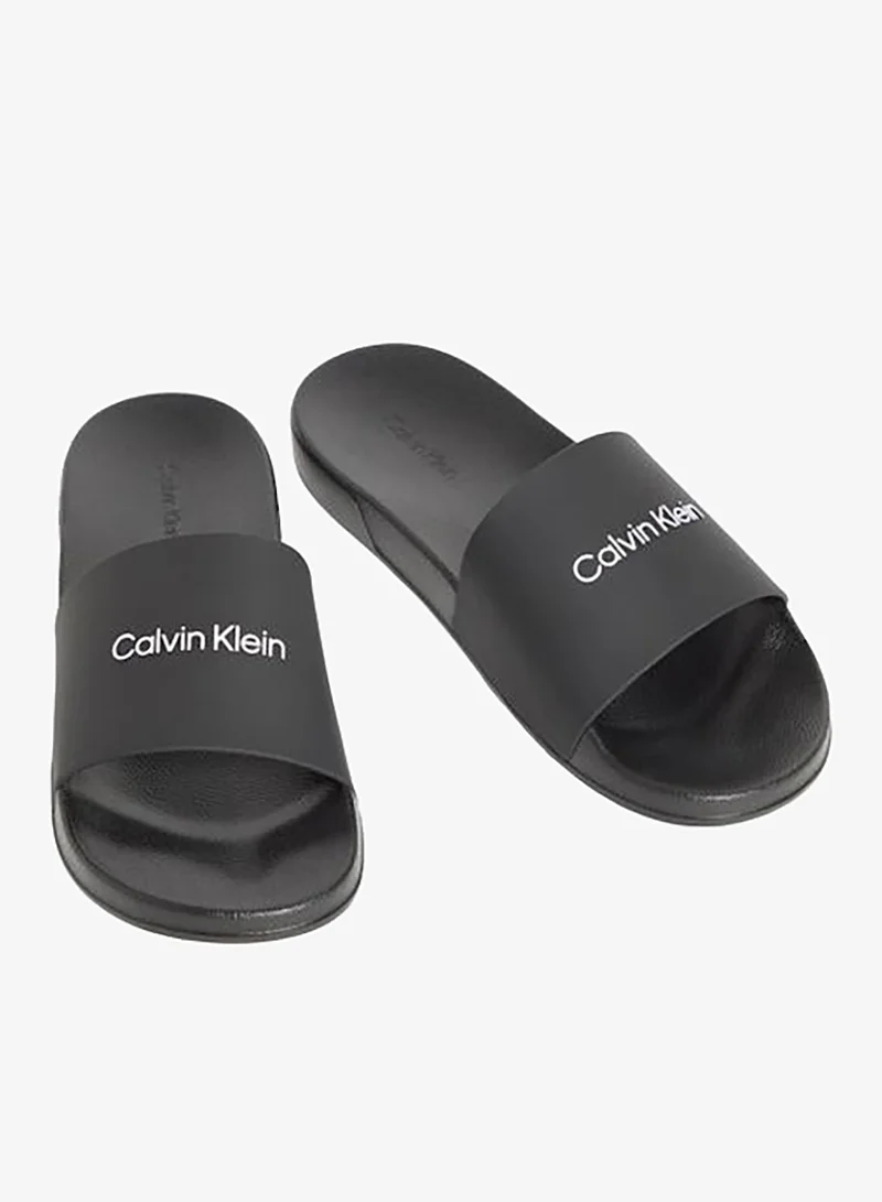 CALVIN KLEIN Essential Canvas Slide with Logo