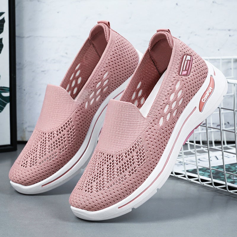 Women'S Mesh Shoes, Fashionable New Cloth Shoes, Single Shoes , Walking Shoes, Women'S Casual Breathable Shoes For Middle-Aged And Elderly Mothers - Image 4