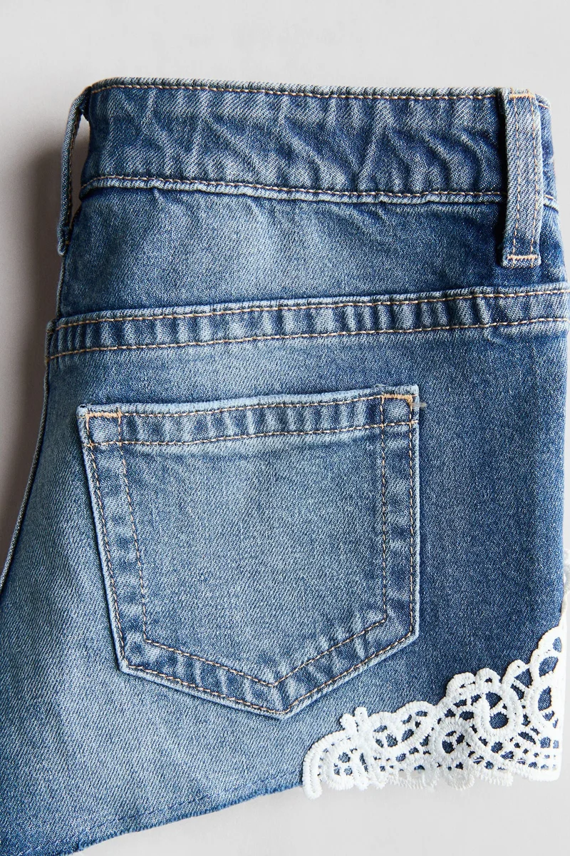 H&M 5-pocket denim shorts