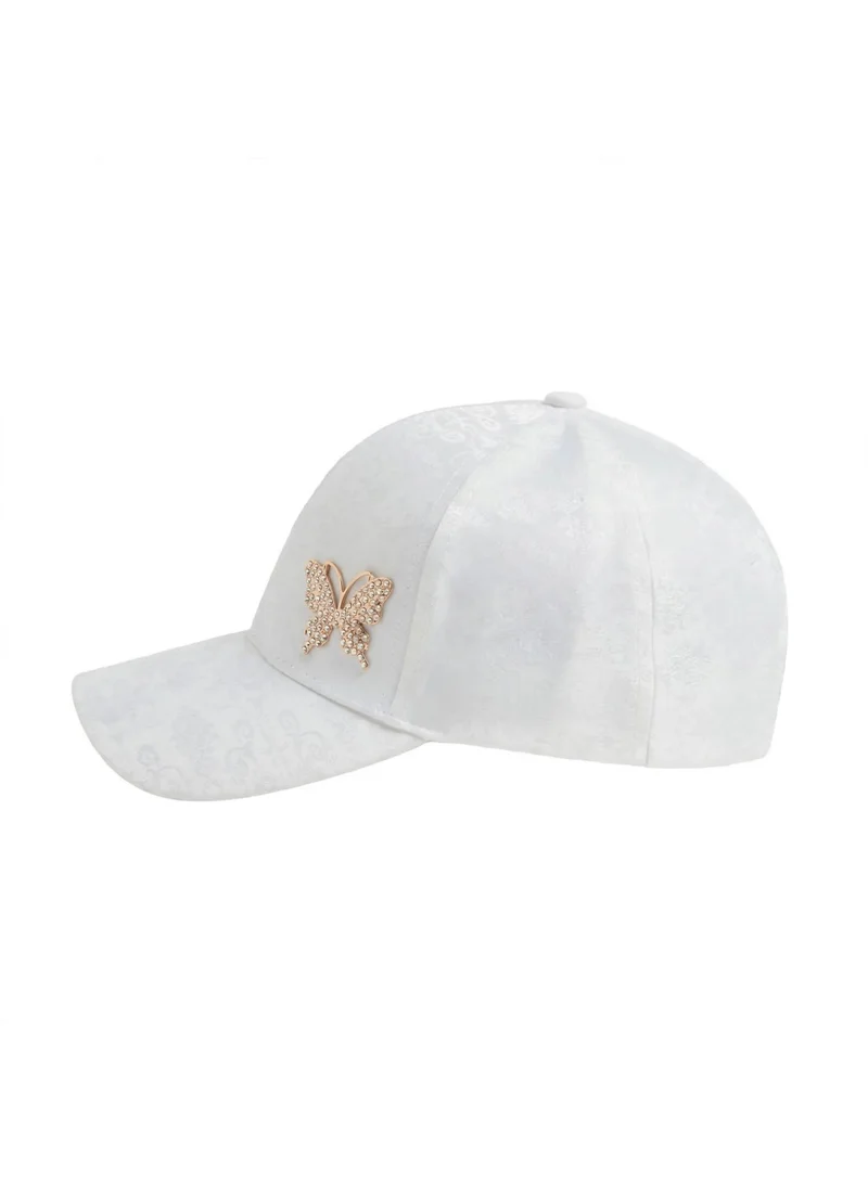 Mobcos Women's Luxury Embellished Baseball Cap, Elegant Adjustable Fashion Hat for Casual Wear & Travel | Golden Grace