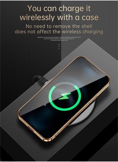 Case for Apple iPhone 14 Pro Max 6.7 inch Slim Luxury Business Style Retro Classic PU Electroplate Shiny Gold Frame Soft Hybrid Bumper Shockproof Cover Protective Cover Brown - pzsku/Z30D5DC499A105B966C79Z/45/_/1720068168/8fe56b54-5136-4d76-b0a6-85118d606c69