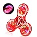 SCIONE LED Fidget Spinners Light Up Sensory Fidgets Toys for Kids Glow in The Dark Toy for Kid 4812 ADHD Anxiety Stress Relief Toys for Adults School Classroom Exchange Gifts for Kids - Image 2