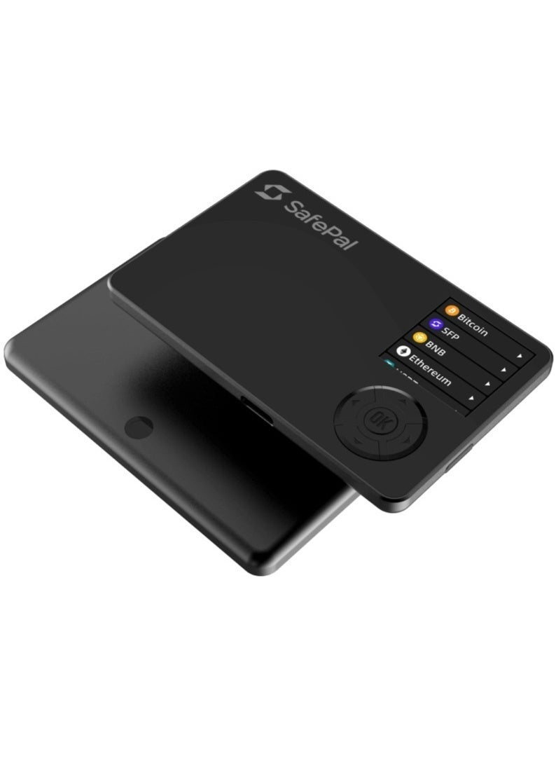 SafePal S1 Pro Cryptocurrency Hardware Wallet + CryptoKIT Premium Bundle | Official UAE Reseller, 100% Air-Gapped, EAL6+ Secure Element, Aluminum Alloy Body, 500mAh Battery, for iOS/Android/Chrome - Image 1