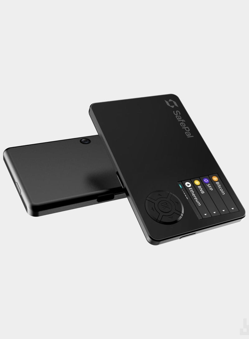 SafePal S1 Pro Cryptocurrency Hardware Wallet + CryptoKIT Premium Bundle | Official UAE Reseller, 100% Air-Gapped, EAL6+ Secure Element, Aluminum Alloy Body, 500mAh Battery, for iOS/Android/Chrome - Image 2