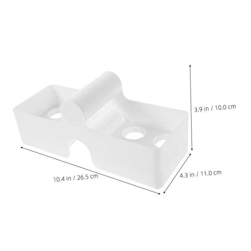 Egg Holder for Refrigerator Plastic Egg Crate Organizer Storage Container Preserves Freshness - Image 3