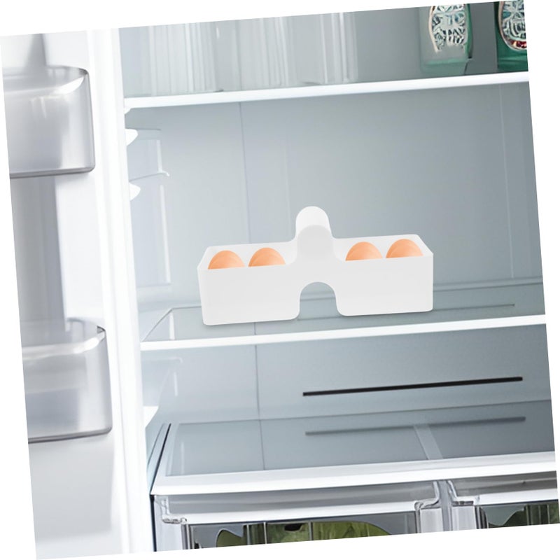 Egg Holder for Refrigerator Plastic Egg Crate Organizer Storage Container Preserves Freshness - Image 5