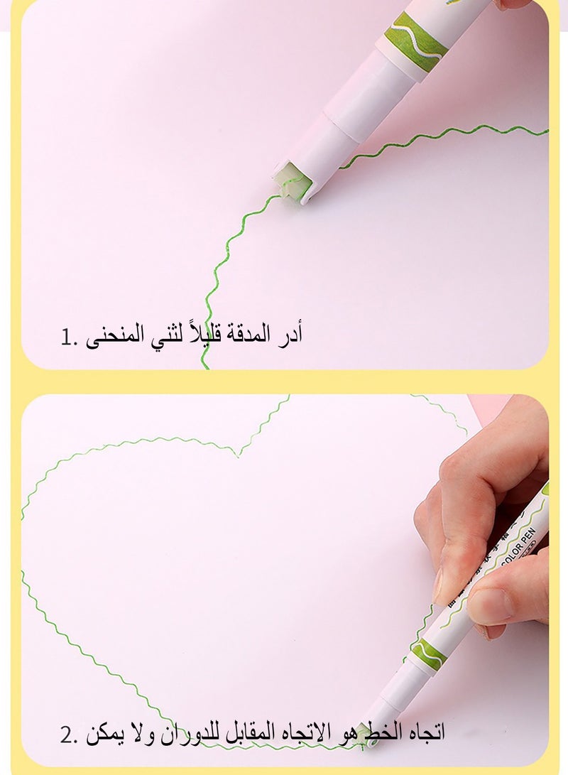 Generic Pen 6 different designs of pens cute colorful notebook pen set  - Image 5