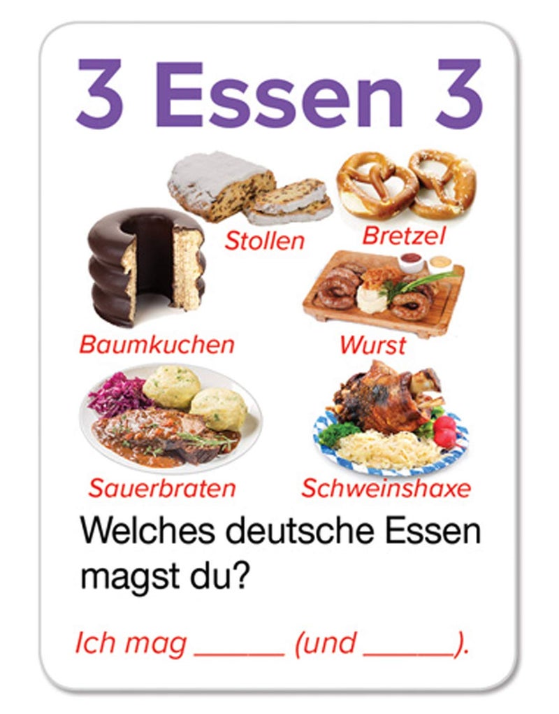 AGO Auf Deutsch - Card Game for Beginners Learning German! Practice German Conversation While Playing a Fun Card Game! - Image 3