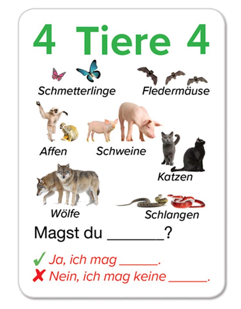 AGO Auf Deutsch - Card Game for Beginners Learning German! Practice German Conversation While Playing a Fun Card Game! - Image 4