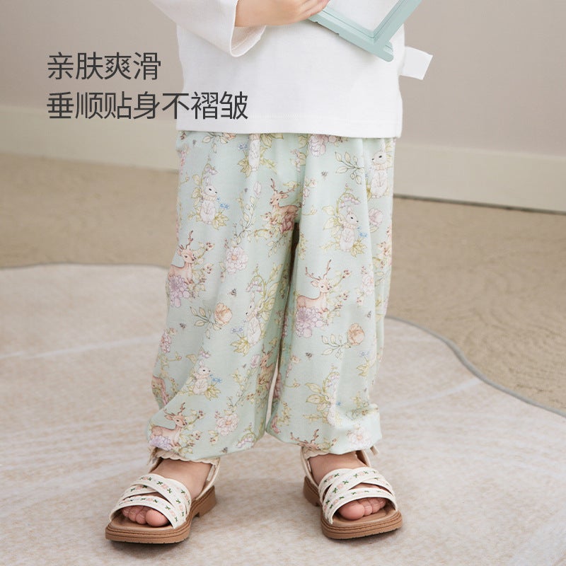 Children'S Pants Summer Thin Boys And Girls Casual Pants Summer Baby Casual Pants Children'S Going Out Pants - Image 4