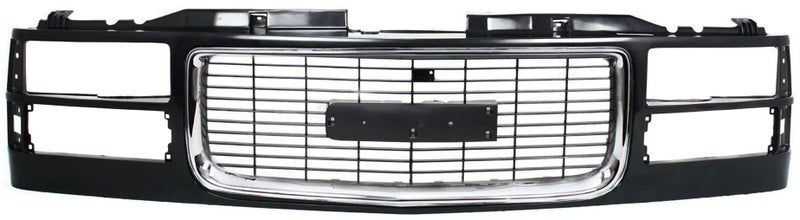 GaragePro Front Grille Assembly For 19941999 GMC Yukon 19941998 GMC C1500K1500 C2500 Black Truck Grill Insert Models wComposite Headlights