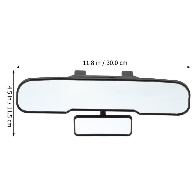 Universal Car Anti Glare Rear View Mirror Wide Angle Easy Installation - Image 3