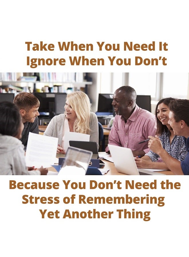 HAPPY HEALTHY HIPPIE Be Grounded [Stress Relief Supplement] - Calming, and Quick Acting | Lavender, Magnesium, Lemon Balm | for Calm, Sleep, Worries – Herbal. Vegan, 60 Pills - Image 3