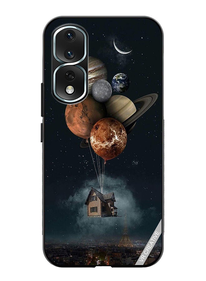 VR CREATIVE Protective Case Cover For Honor 80 Pro Galaxy Design Multicolour - Image 1