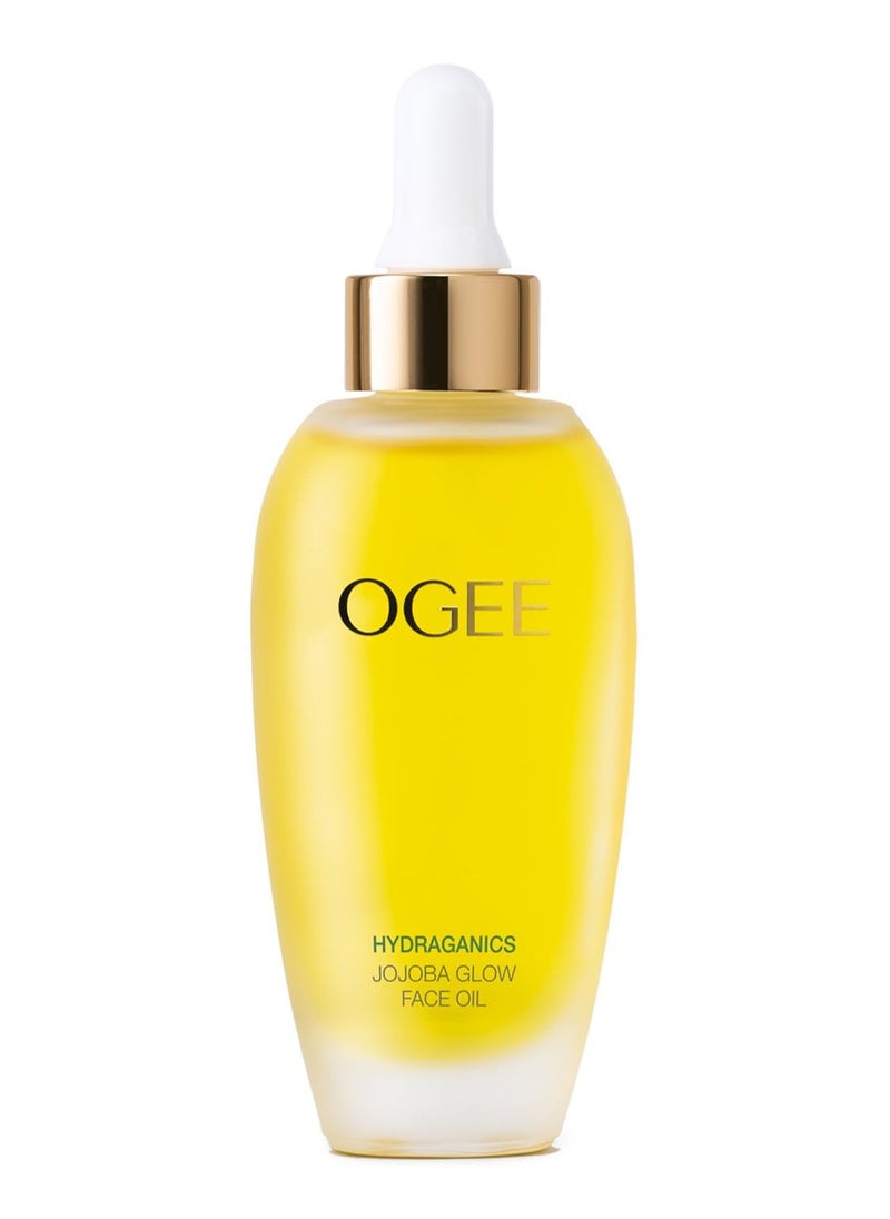 OGEE Ogee Jojoba Glow Face Oil – Organic & Natural, Moisturizing, Multi-Tasking Facial Treatment Oil (30ml)  - Image 1