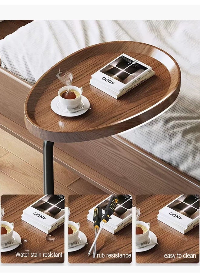 MTSOVIV Side Table, C Shaped End Table, Small Coffee Table with Metal Frame, Side Tables Living Room, Modern Nesting Side Tables, for Living Room, Bedroom, Sofa - Image 5