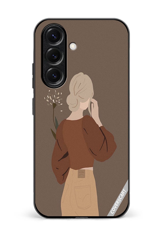 VR CREATIVE Protective Case Cover For Samsung Galaxy S25 Plus Brownie Design Multicolour
