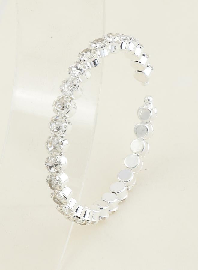 Take Two Sparkling Rhinestone Bracelet - Image 4