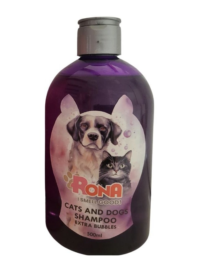 شامبو رونا للحيوانات الأليفة اكسترا بابلز 500 مل