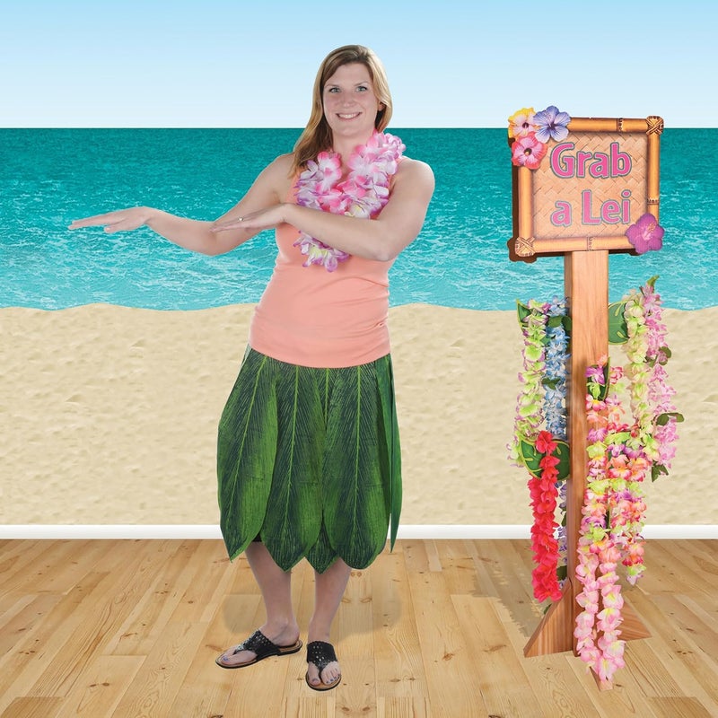 Beistle Ti Leaf Hula Skirt - Image 2