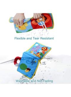 beiens Quiet Book Montessori Toys, Busy Board For Toddlers 1 2 3 4, Toddler Activities Busy Book, Toddlers Travel Toy, Sensory 3D Cloth Books For Infants Baby Boys And Girls Gift  - Image 3