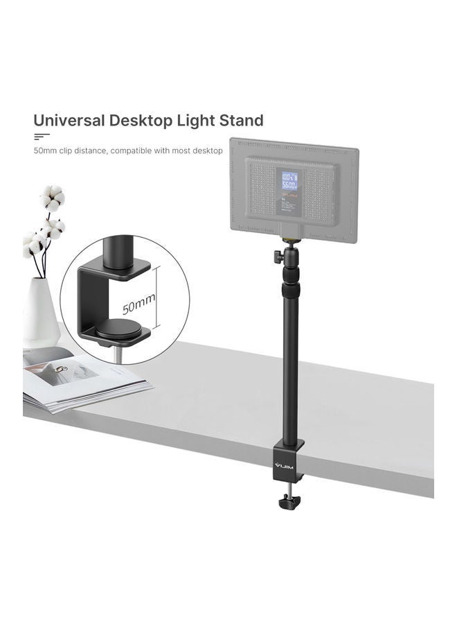 NIBEMINENT LS01 Adjustable Table Stand 3-Section Black - Image 2