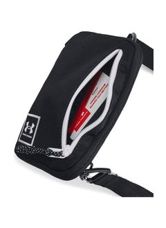 UNDER ARMOUR Unisexadult Loudon Crossbody Small (001) Black White One Size  - Image 4