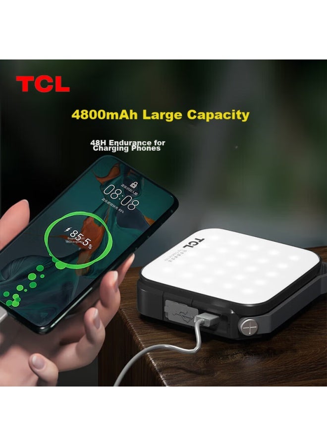 TCL Tcl Solar Outdoor Camping Light, Long-lasting Battery Life, Tent Light, Emergency Lighting, Home Lighting, Power Outage Atmosphere Light  - Image 3