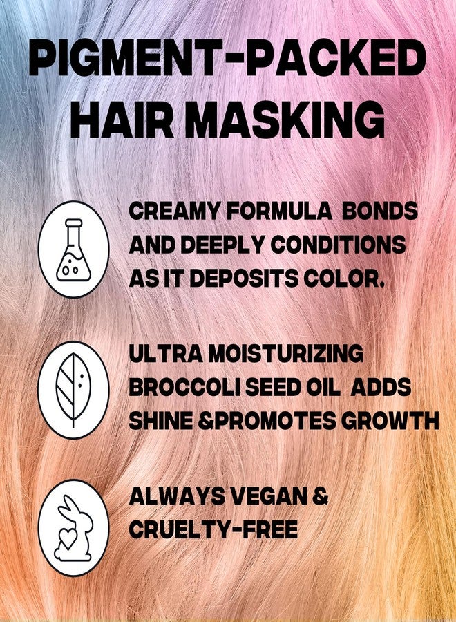 Good Dye Young Color Depositing Mask, DYEposit Color Depositing Conditioner, Toning Treatment, Tone & Enhance Color-Treated Hair - Semi Permanent Hair Dye, Vegan and Cruelty-Free (Chocolate) 4 fl oz - Image 5