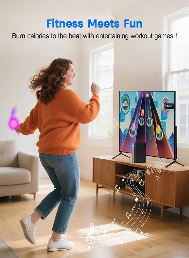 RAWAID AR Motion Gaming Console for Kids & Families – Plug & Play Video Game System with Motion Sensor Games for Indoor Fun, Fitness & Entertainment - Image 5