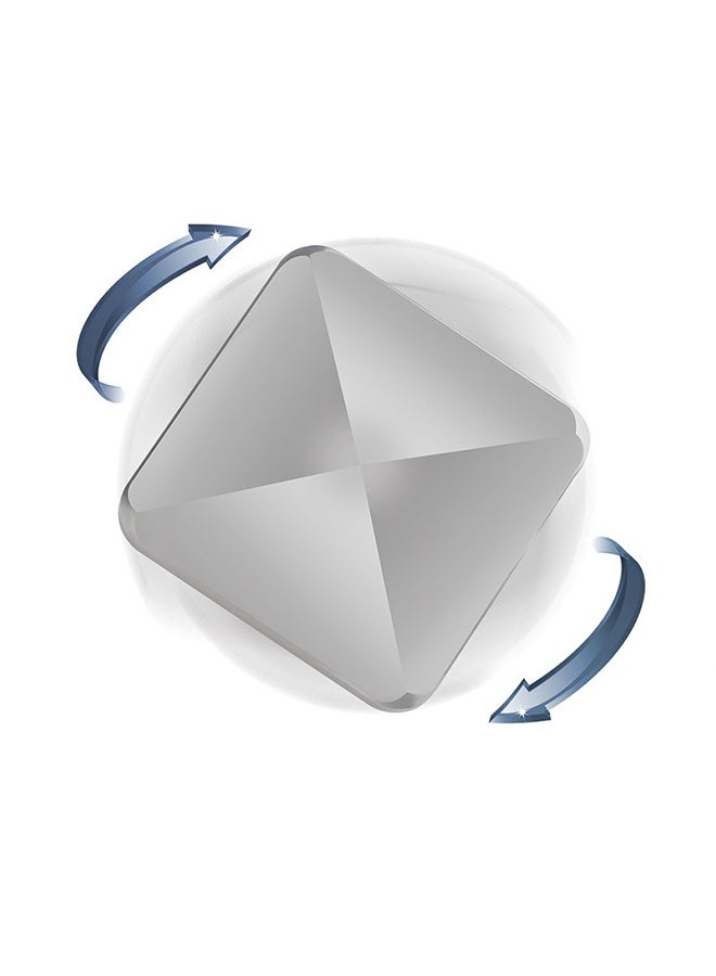 Kinetic Fingertip Flip Skill Toy - an Oddly Satisfying Desk Toy That Flips, Rolls, and Falls at The Same Time, Anxiety Relief Toys Flip Fidget -Silver - Image 3