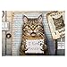 Larkipuzz Funny Cat Jigsaw Puzzle 1000 Piece for Adult Cute Animal Kitten Art Jigsaw Puzzles Beautiful Aesthetic Mouse Challenging Puzzle - Image 2